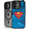 DC Comics Superman Logo Background Pattern iPhone 17 Kickstand Case