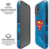 DC Comics Superman Logo Background Pattern iPhone 17 Magsafe Impact Case