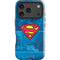 DC Comics Superman Logo Background Pattern iPhone 17 Pro Impact Case