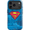 DC Comics Superman Logo Background Pattern iPhone 17 Pro Max Magsafe Impact Case