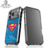 DC Comics Superman Logo Background Pattern iPhone 18 Pro Clear Case