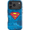 DC Comics Superman Logo Background Pattern iPhone 18 Pro Impact Case