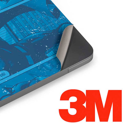 DC Comics Superman Logo Background Pattern Apple MacBook Air Skin