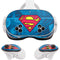 DC Comics Superman Logo Background Pattern Meta Quest 3S Skin