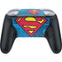 DC Comics Superman Logo Background Pattern Nintendo Switch 2 (2025) Pro Controller Skin