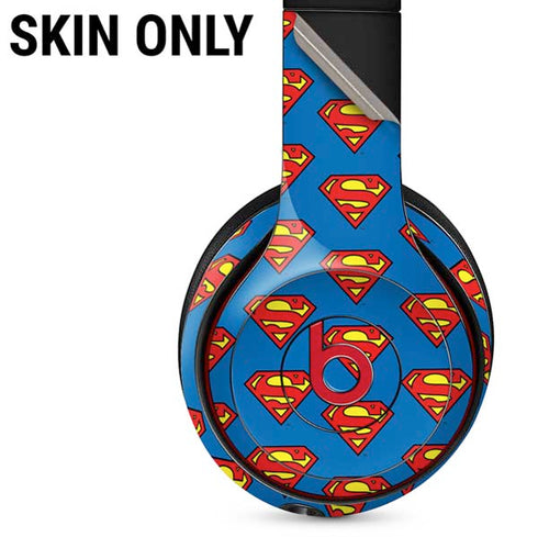 DC Comics Superman Logo Pattern Beats Solo 3 Wireless Skin