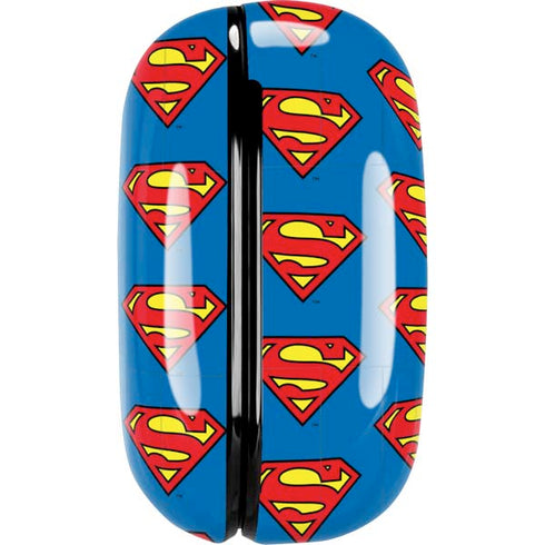 DC Comics Superman Logo Pattern Galaxy Buds Live Skin