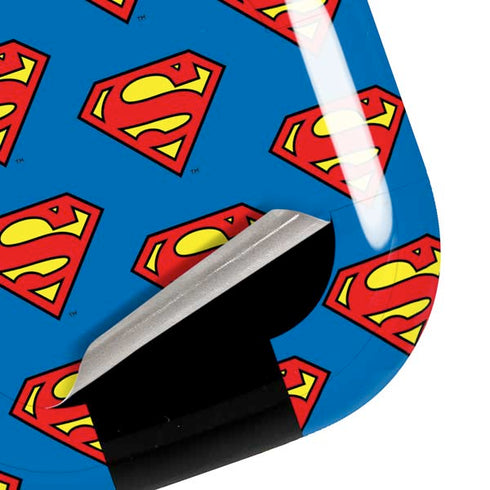 DC Comics Superman Logo Pattern Galaxy Buds Live Skin