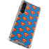DC Comics Superman Logo Pattern Galaxy S24 FE Clear Case