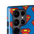 DC Comics Superman Logo Pattern Galaxy S25 Ultra Impact Case