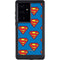 DC Comics Superman Logo Pattern Galaxy S24 Ultra Waterproof Case