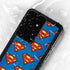 DC Comics Superman Logo Pattern Galaxy S24 Ultra Waterproof Case