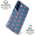 DC Comics Superman Logo Pattern Galaxy S25 Plus Clear Case