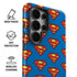 DC Comics Superman Logo Pattern Galaxy S26 Ultra Impact Case