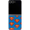 DC Comics Superman Logo Pattern Galaxy Z Flip6 Skin
