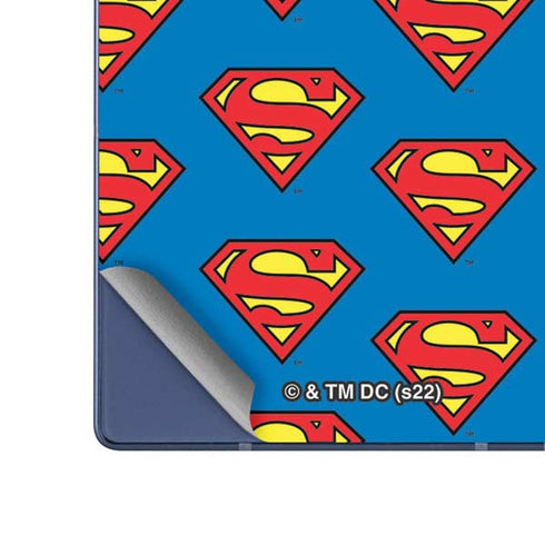 DC Comics Superman Logo Pattern Galaxy Z Fold6 Skin