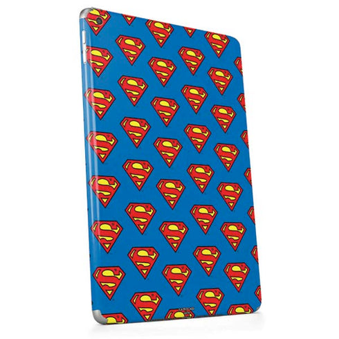DC Comics Superman Logo Pattern Apple iPad Skin