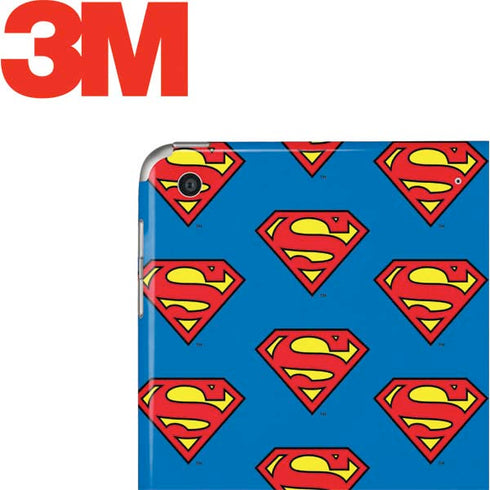 DC Comics Superman Logo Pattern Apple iPad Skin