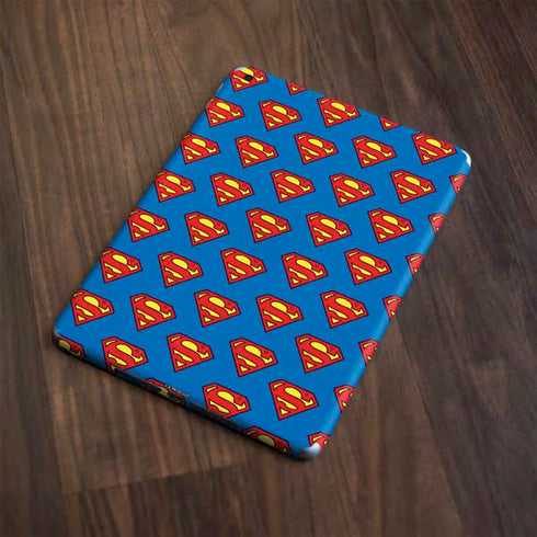 DC Comics Superman Logo Pattern Apple iPad Skin