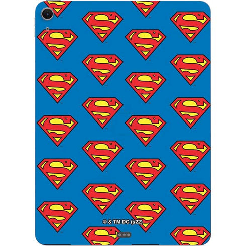 DC Comics Superman Logo Pattern Apple iPad Air Skin