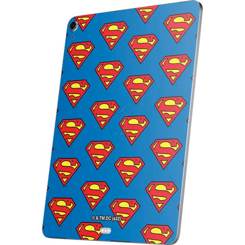 DC Comics Superman Logo Pattern Apple iPad Air Skin