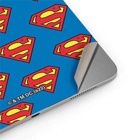 DC Comics Superman Logo Pattern Apple iPad Air Skin