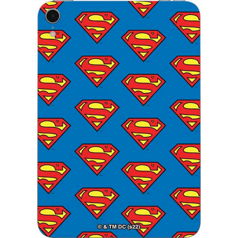 DC Comics Superman Logo Pattern Apple iPad Mini Skin