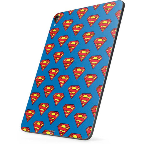 DC Comics Superman Logo Pattern Apple iPad Pro Skin