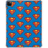 DC Comics Superman Logo Pattern iPad Pro 11in (2024) Clear Case