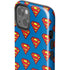 DC Comics Superman Logo Pattern iPhone 15 Impact Case