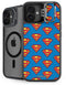 DC Comics Superman Logo Pattern iPhone 16 Kickstand Case