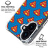 DC Comics Superman Logo Pattern iPhone 16 MagSafe Case