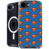 DC Comics Superman Logo Pattern iPhone 16e MagSafe Case