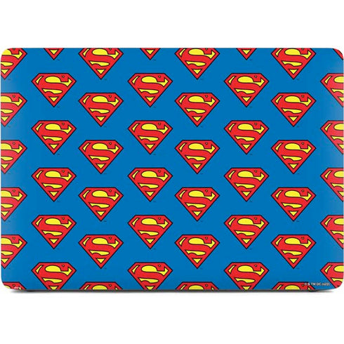 DC Comics Superman Logo Pattern Apple MacBook Pro 16-inch Skin