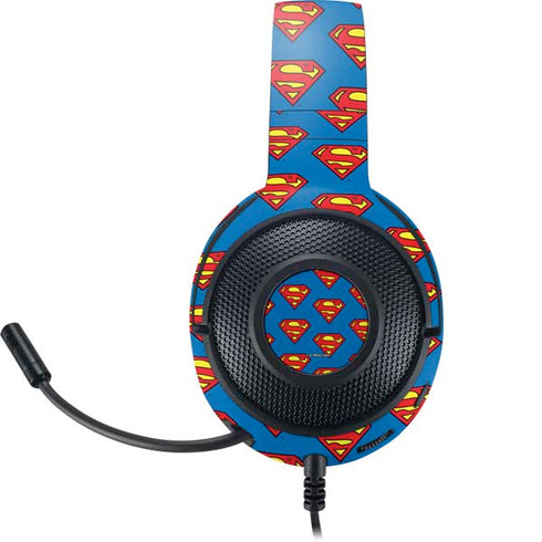 DC Comics Superman Logo Pattern Razer Kraken X Skin