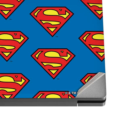 DC Comics Superman Logo Pattern Dell XPS Skin