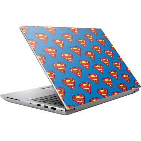 DC Comics Superman Logo Pattern HP ZBook Fury 16 G10 Skin