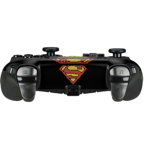 DC Comics Superman Logo Pixels PlayStation Scuf Vantage 2 Controller Skin