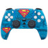 DC Comics Superman Logo Background Pattern PlayStation PS5 Skins