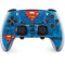 DC Comics Superman Logo Background Pattern PS5 DualSense Edge Pro Controller Skin