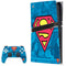 DC Comics Superman Logo Background Pattern PS5 Pro Bundle Skin