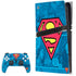 DC Comics Superman Logo Background Pattern PS5 Pro Bundle Skin