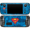 DC Comics Superman Logo Background Pattern Steam Deck Handheld Gaming Computer Skin