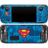 DC Comics Superman Logo Background Pattern Steam Deck Handheld Gaming Computer Skin
