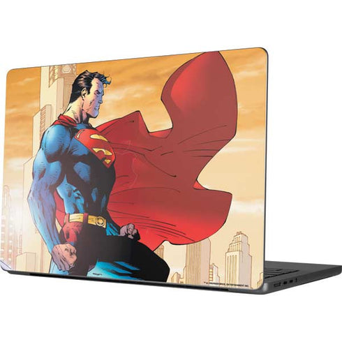DC Comics Superman For Tomorrow Cover Art by Jim Lee Apple MacBook Pro 14-inch Skin