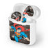 DC Comics Superman Vintage Action pose pattern Apple AirPods Skin