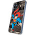 DC Comics Superman Vintage Action pose pattern Galaxy A55 5G Clear Case