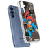 DC Comics Superman Vintage Action pose pattern Galaxy A55 5G Clear Case