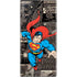 DC Comics Superman Vintage Action pose pattern Galaxy Note 10 Plus Skin