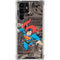 DC Comics Superman Vintage Action pose pattern Galaxy S23 Ultra Clear Case